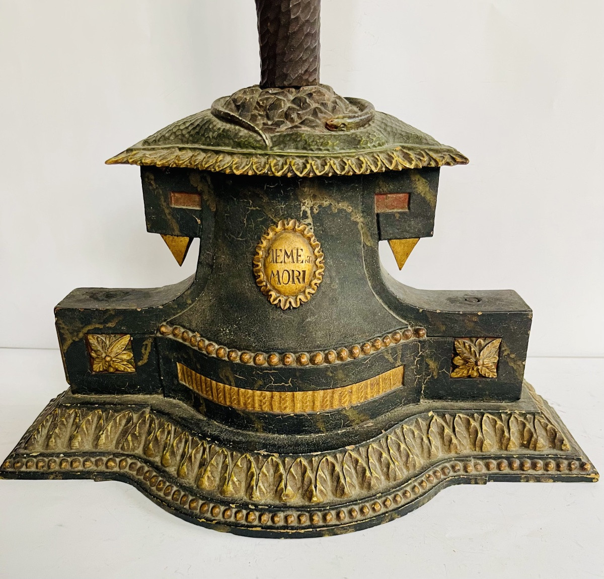 Crucifix en bois sculpté - Fin XVIII ème -photo-2